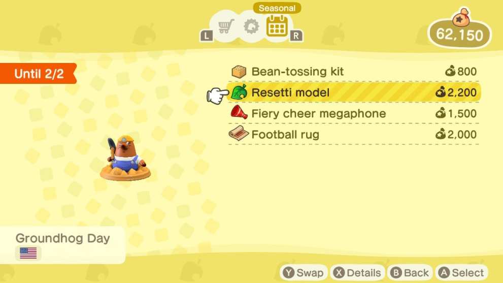 animal crossing new horizons resetti