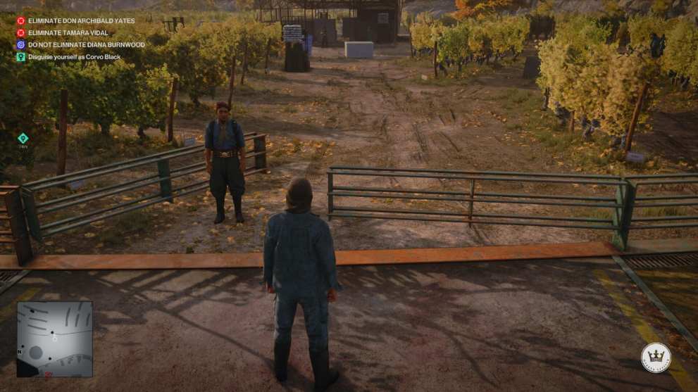 hitman 3, pick grapes