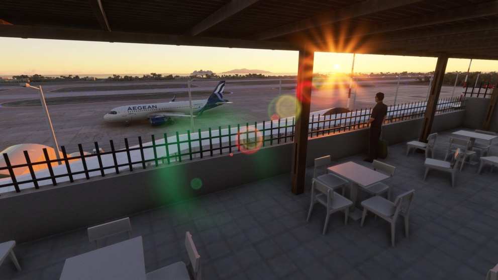 Microsoft Flight Simulator Santorini Airport