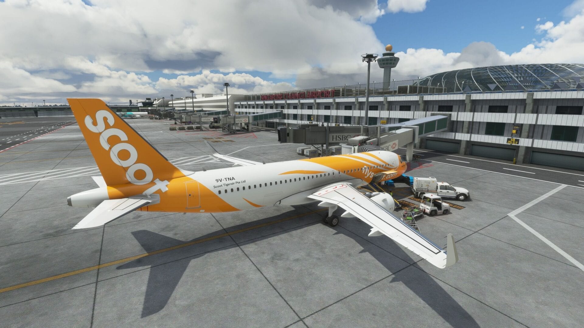 Microsoft Flight Simulator Singapore Airport Review