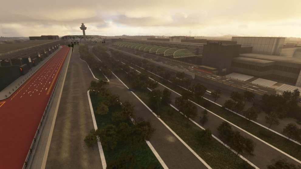 Microsoft Flight Simulator Singapore Airport Review