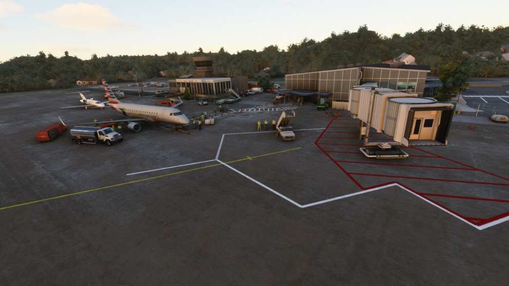 Microsoft Flight Simulator Tweed New Haven Airport 