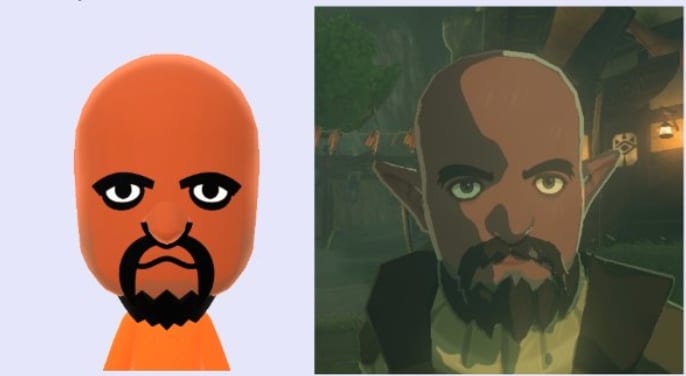 breath of the wild, zelda, miis, npcs