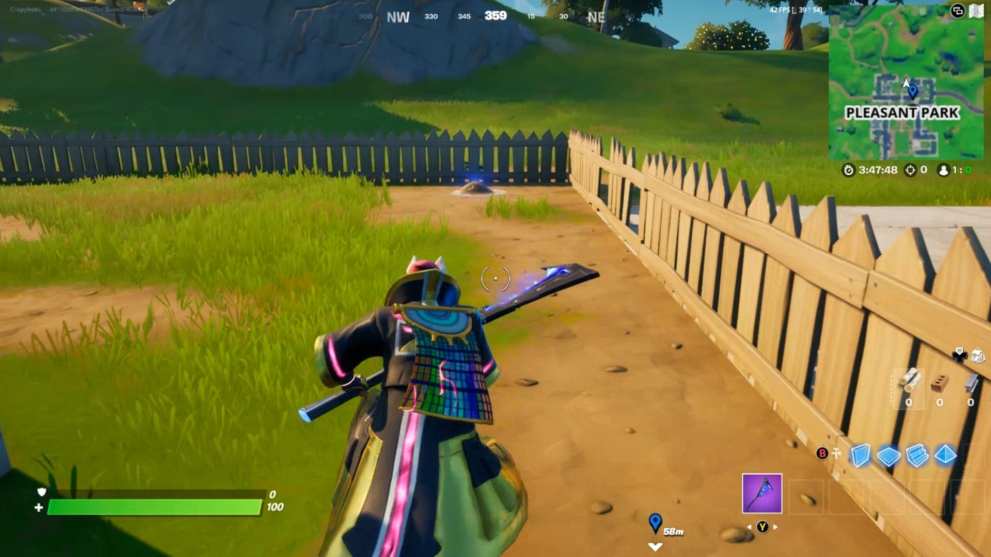 fortnite pleasant park gnome location