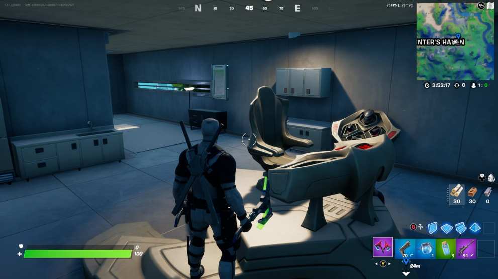 visit predator's apartment in fortnite