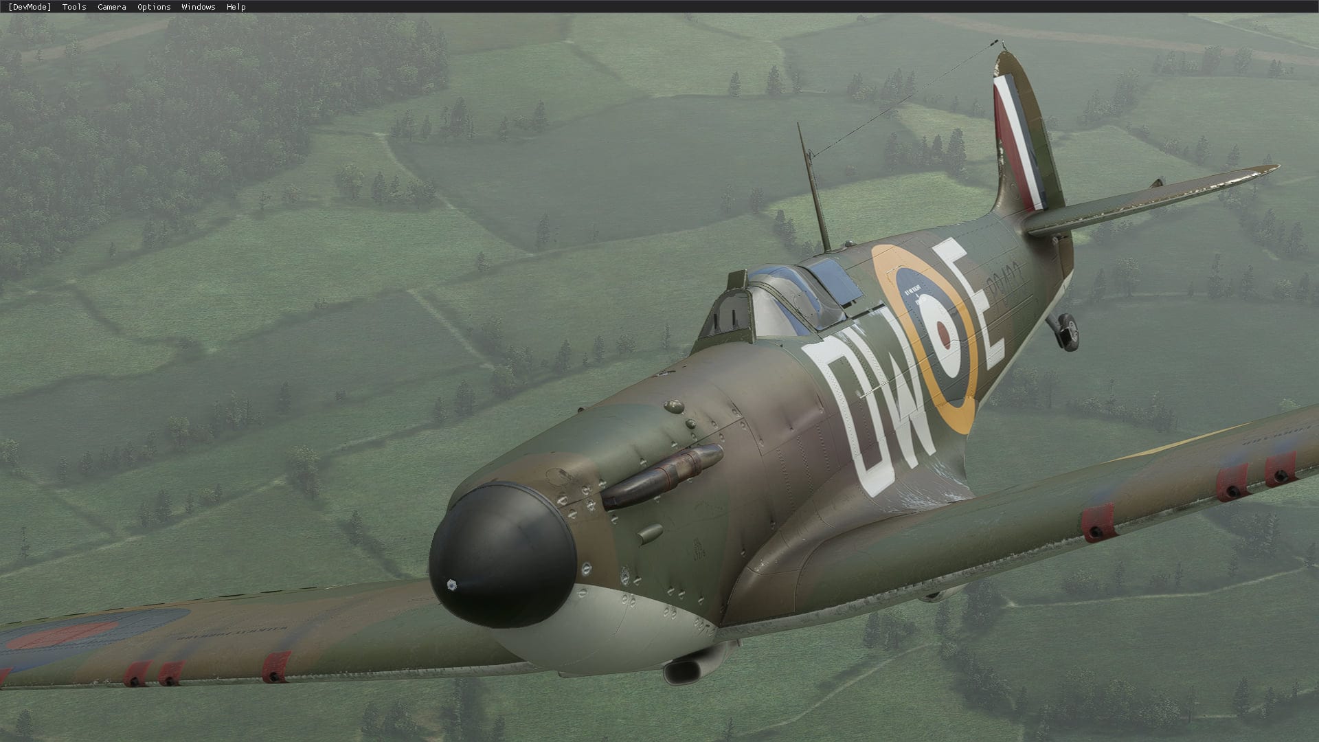 Microsoft Flight Simulator Spitfire