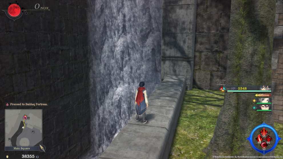 Ys IX Waterfall Storeroom Hidden Area