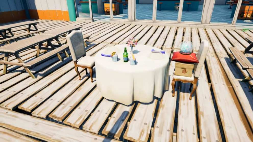 Serve Fishstick & His Date a Fancy Dinner in Fortnite