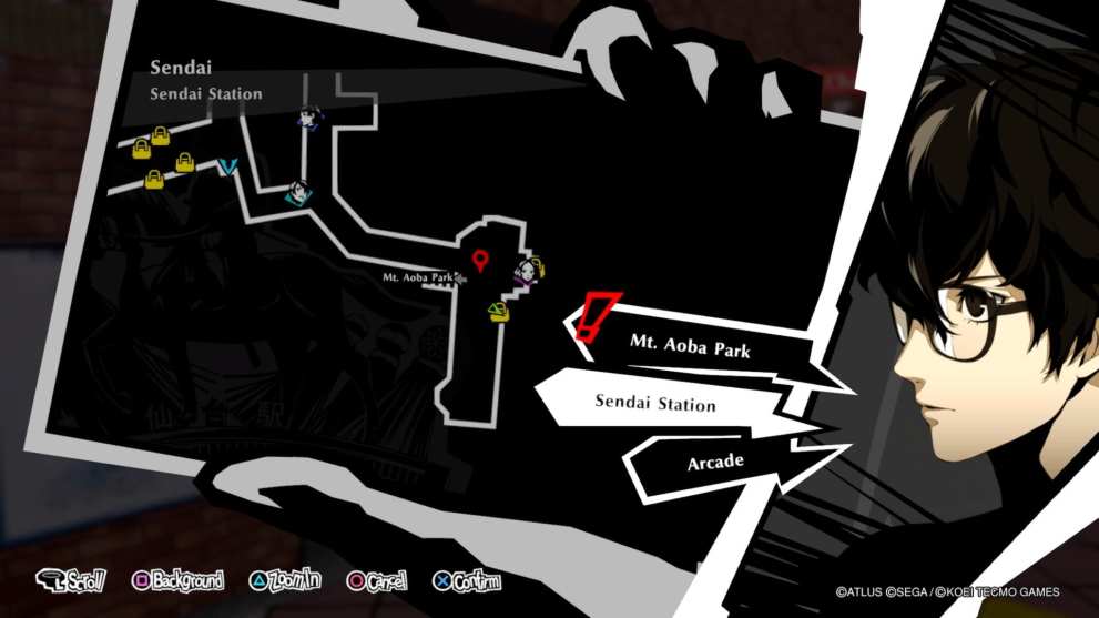 persona 5 strikers cooking recipe locations