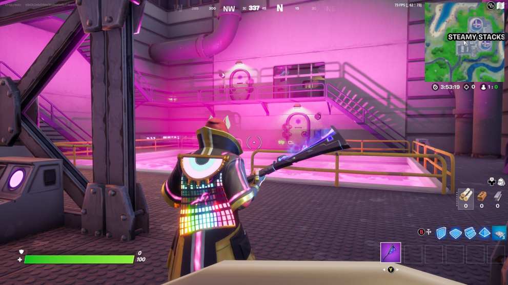 fortnite steamy stacks purple pool