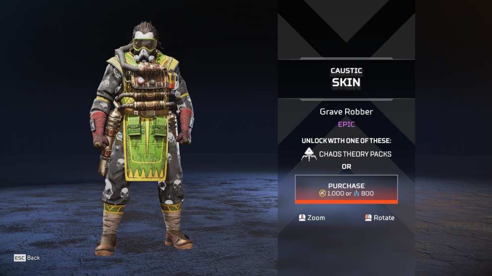 apex legends chaos theory skins