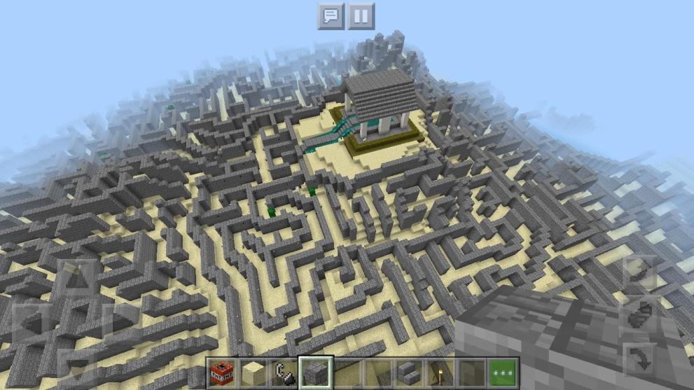 Minecraft maze