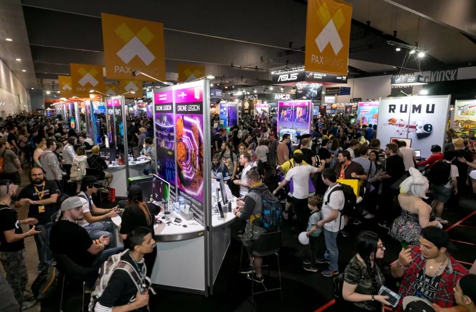 PAX Australia live in 2020.