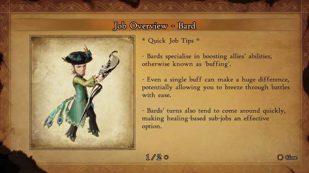 Bravely Default 2 Good Job Combinations