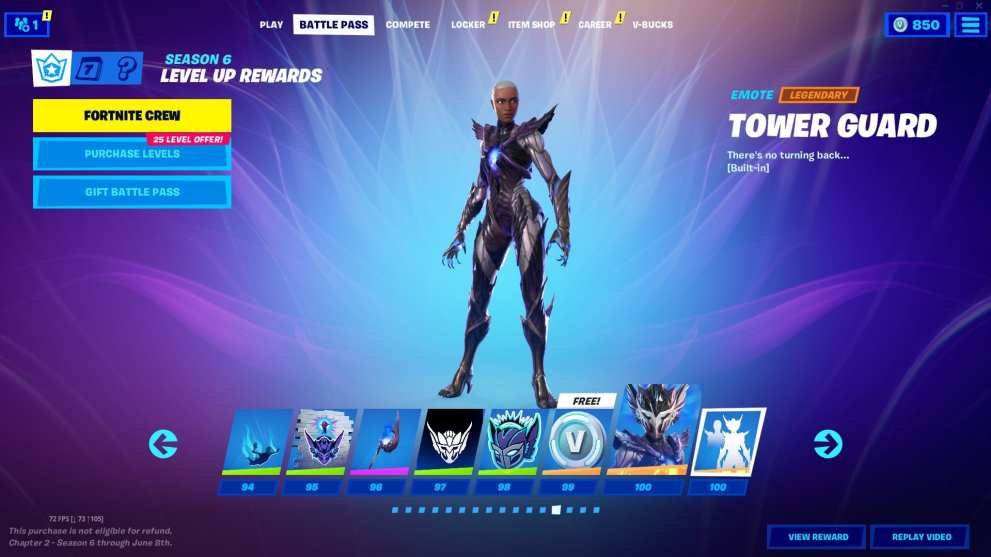 fortnite season 6 tier 100 skin