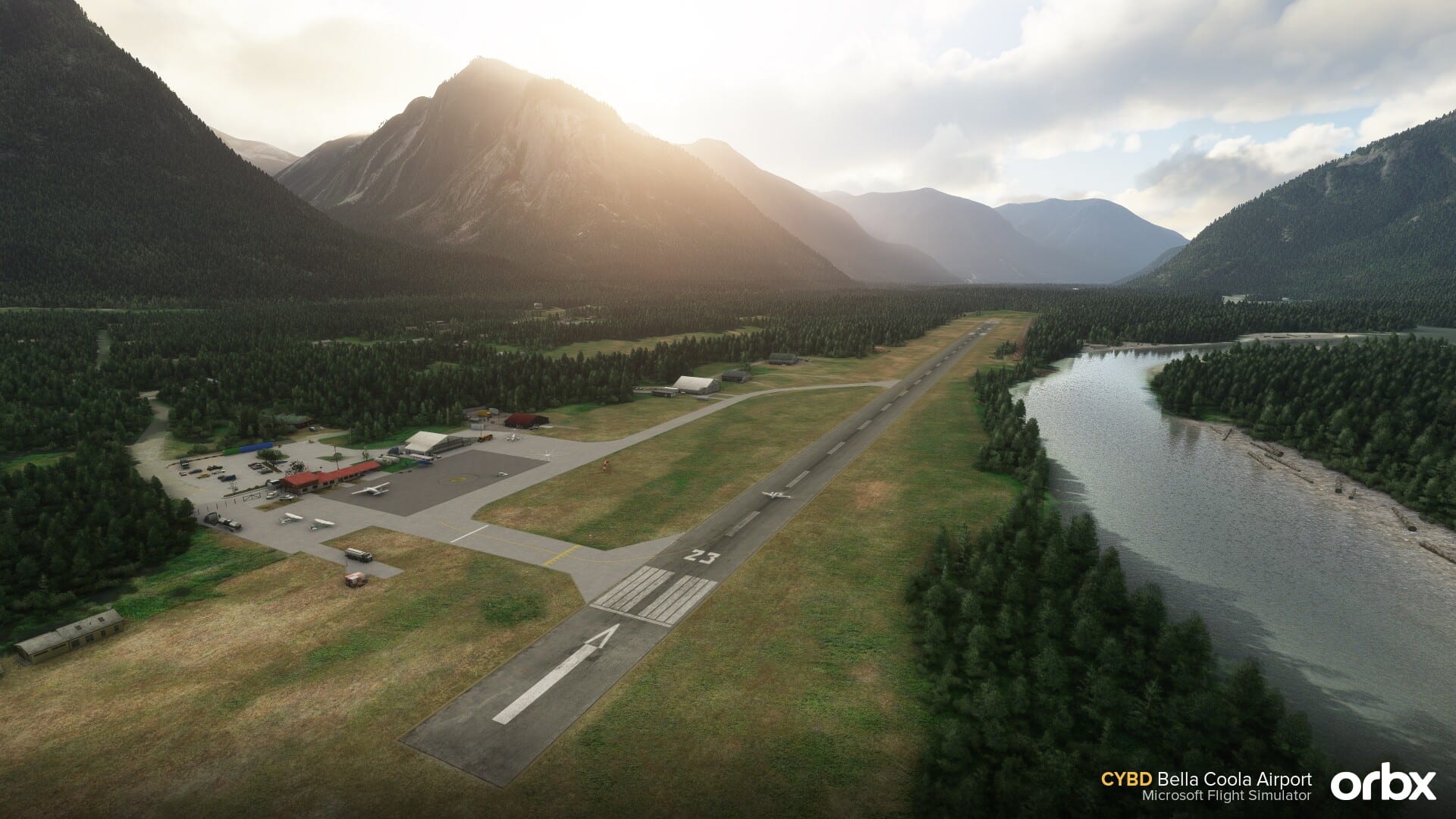 Microsoft Flight Simulator Bella Coola