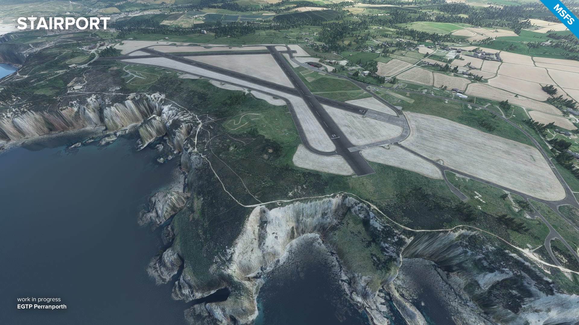 Microsoft Flight Simulator Perranporth