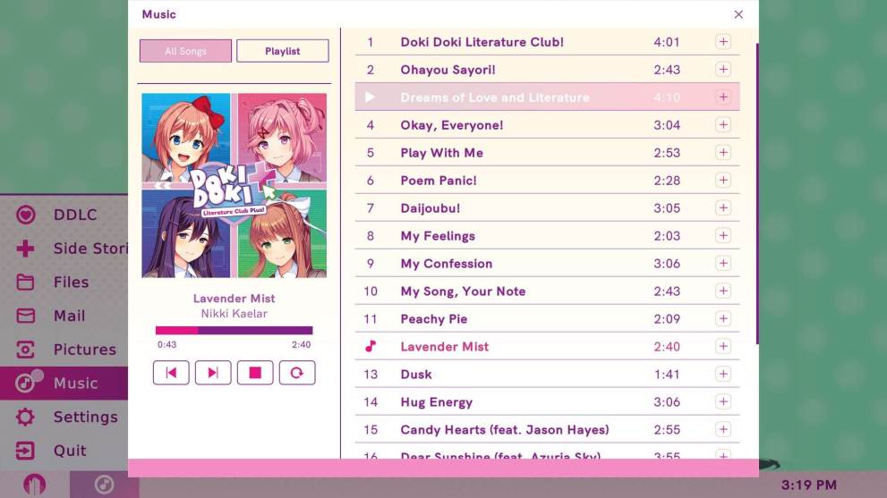 DDLC plus review