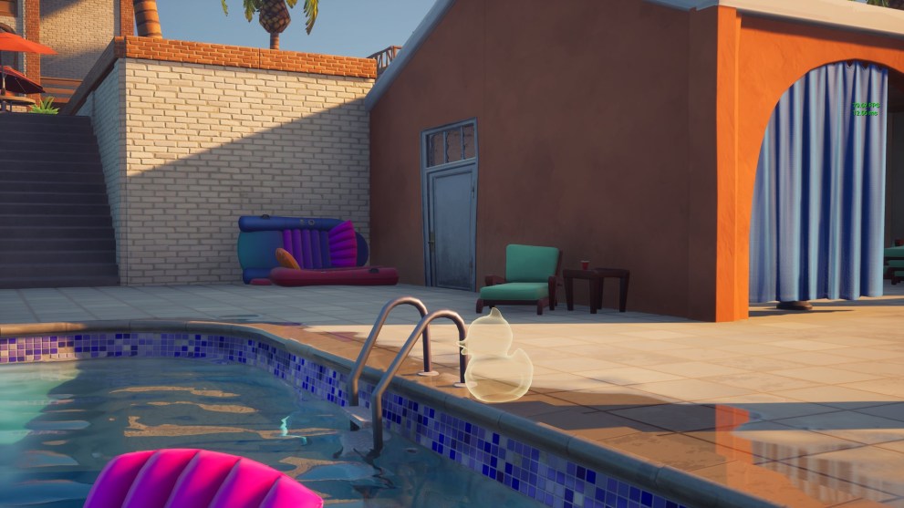 place a rubber duck in believer beach in fortnite