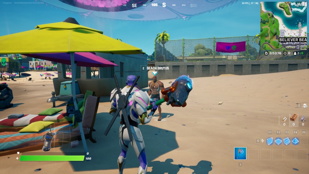 fortnite beach brutus