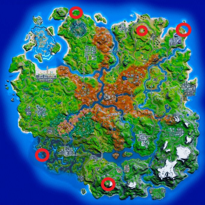 fortnite cb radio locations