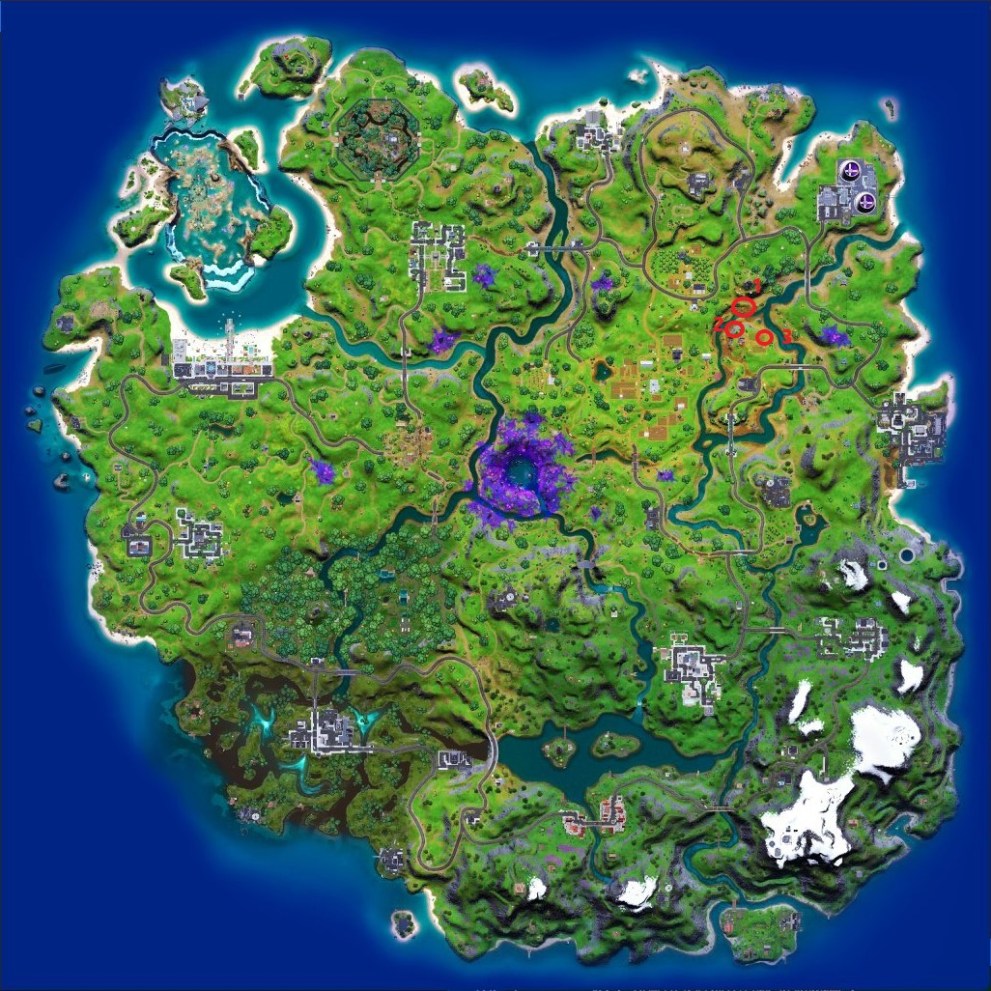 fortnite farm clues locations