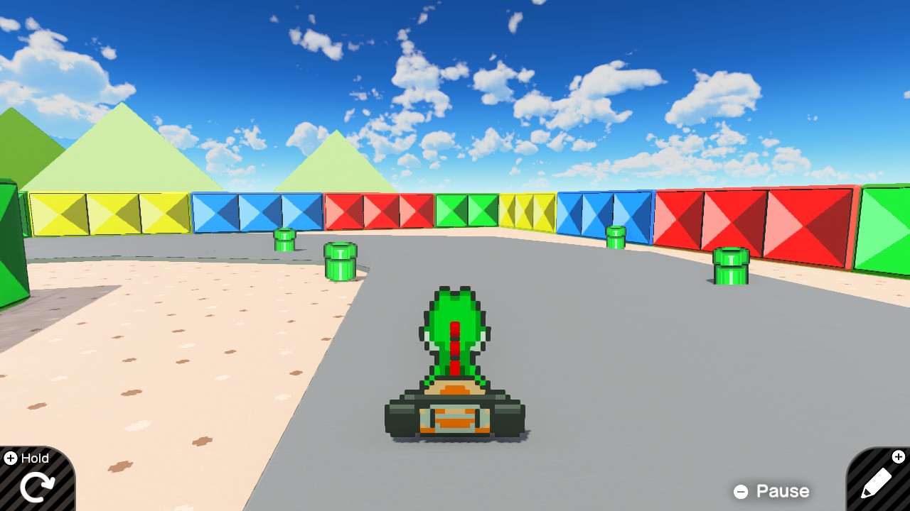 super mario kart game builder garage