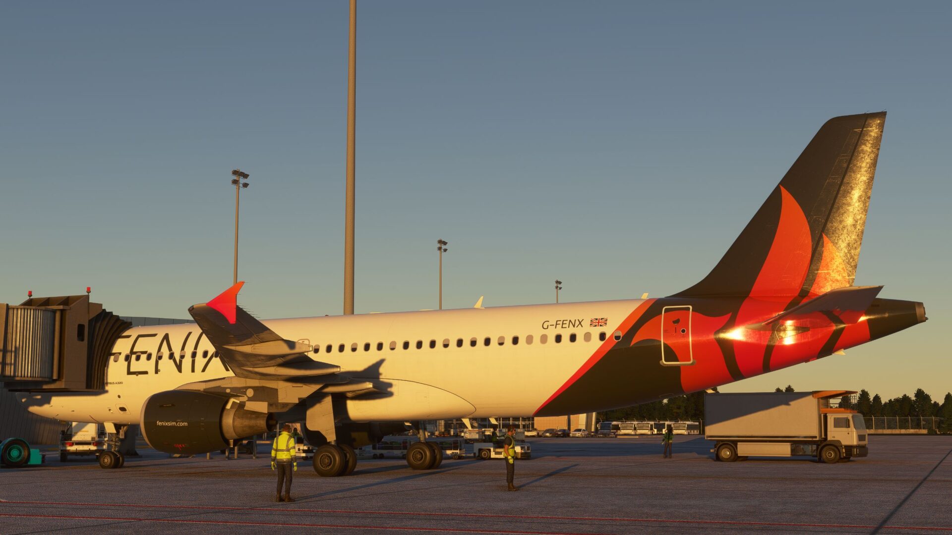 Microsoft FLight Simulator Fenix a320