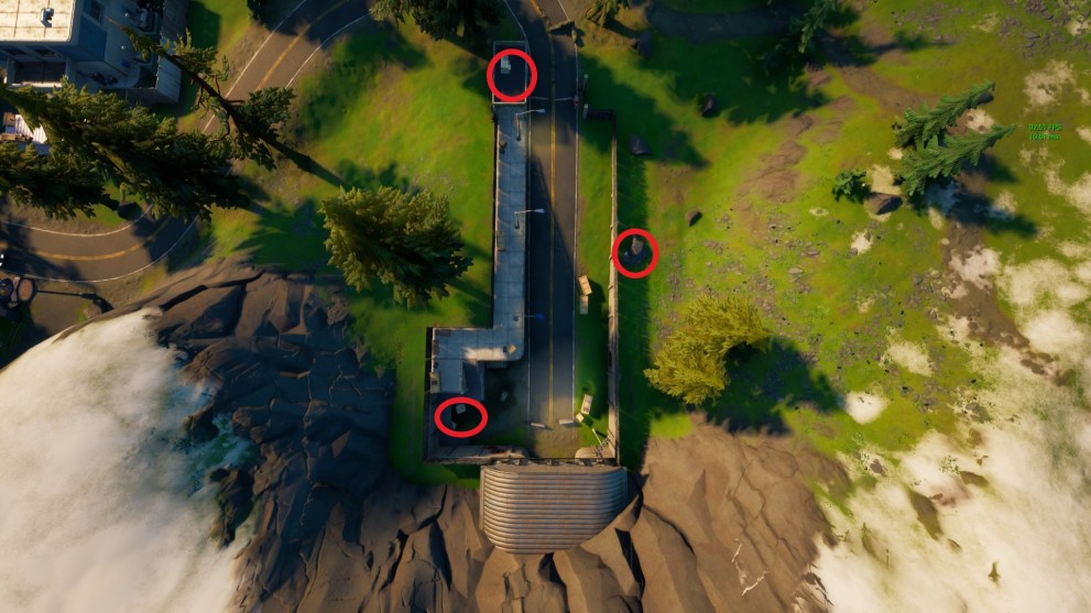 fortnite wiretap locations