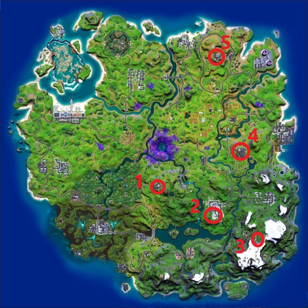 fortnite wiretap locations