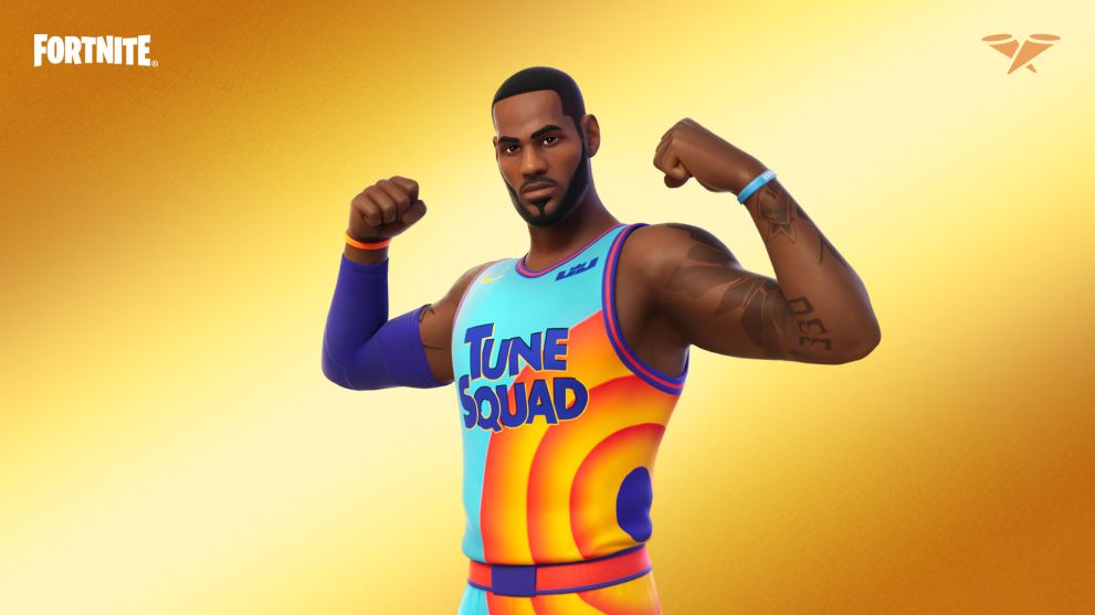 tune squad lebron in fortnite