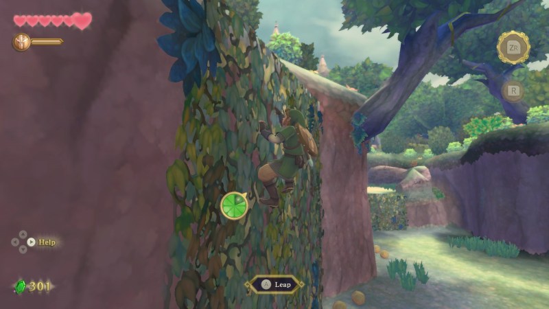 skyward sword faron woods