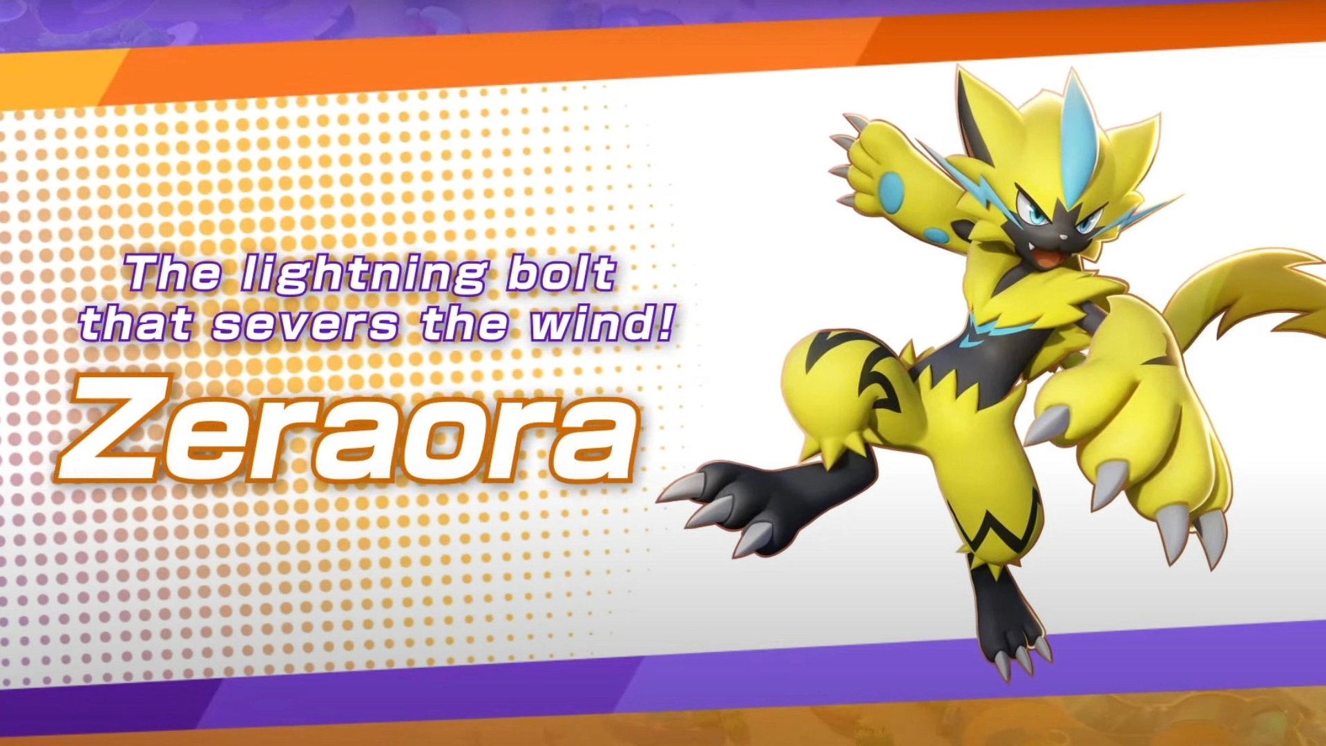 pokemon unite get zeraora