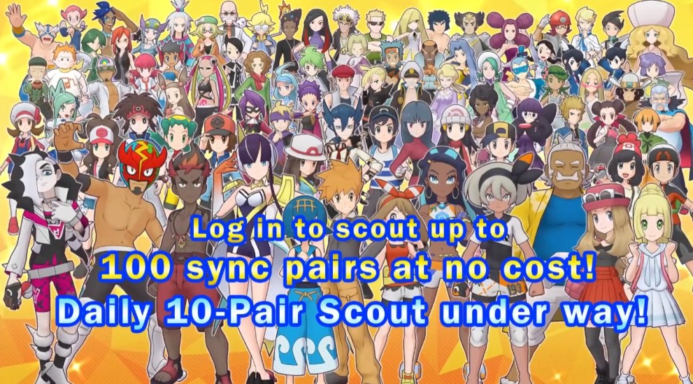 Pokemon Masters EX Scouts