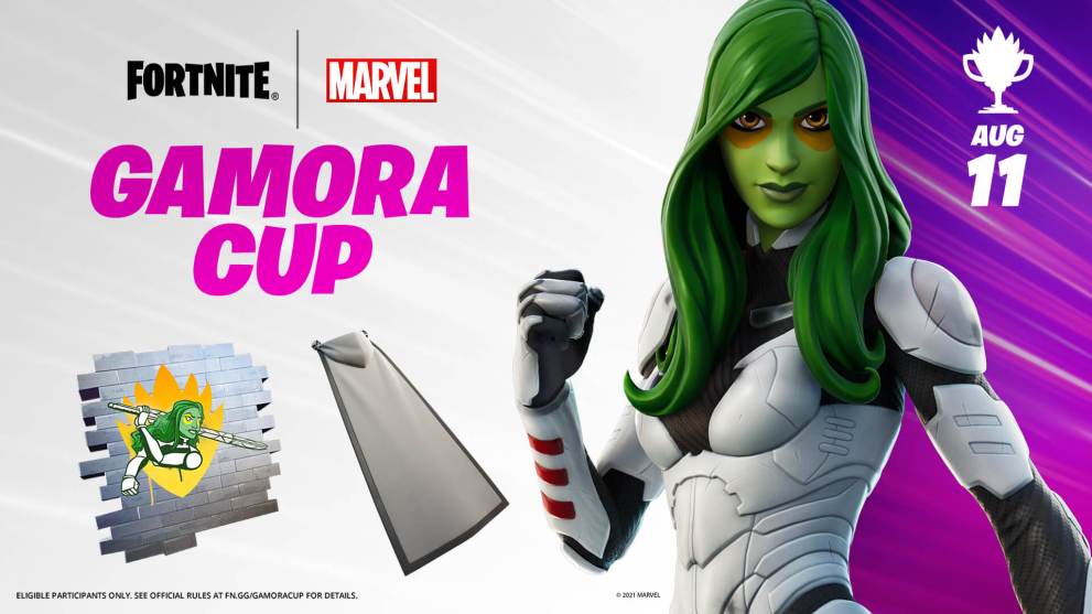 fortnite gamora cup