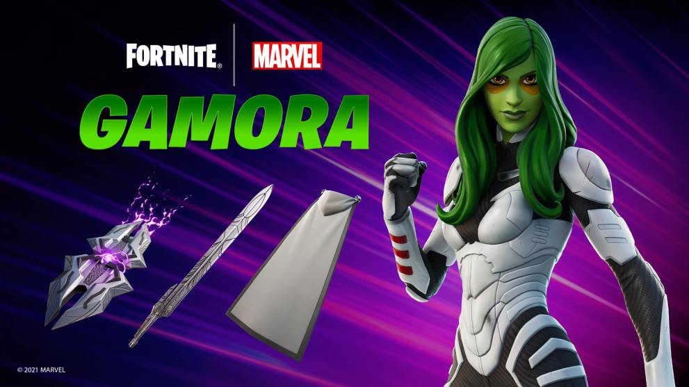 fortnite gamora skin