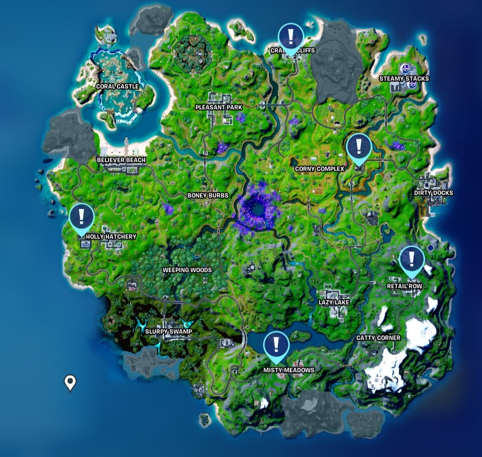 fortnite phone booth locations