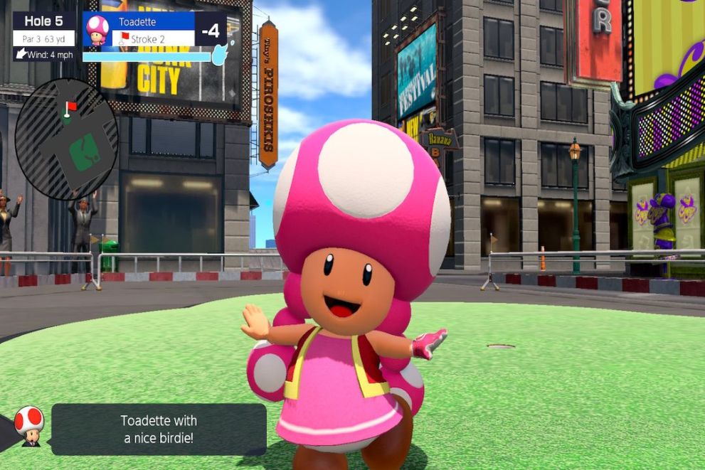 Mario Golf: Super Rush Toadette