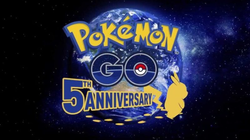 pokemon go 5th anniversary