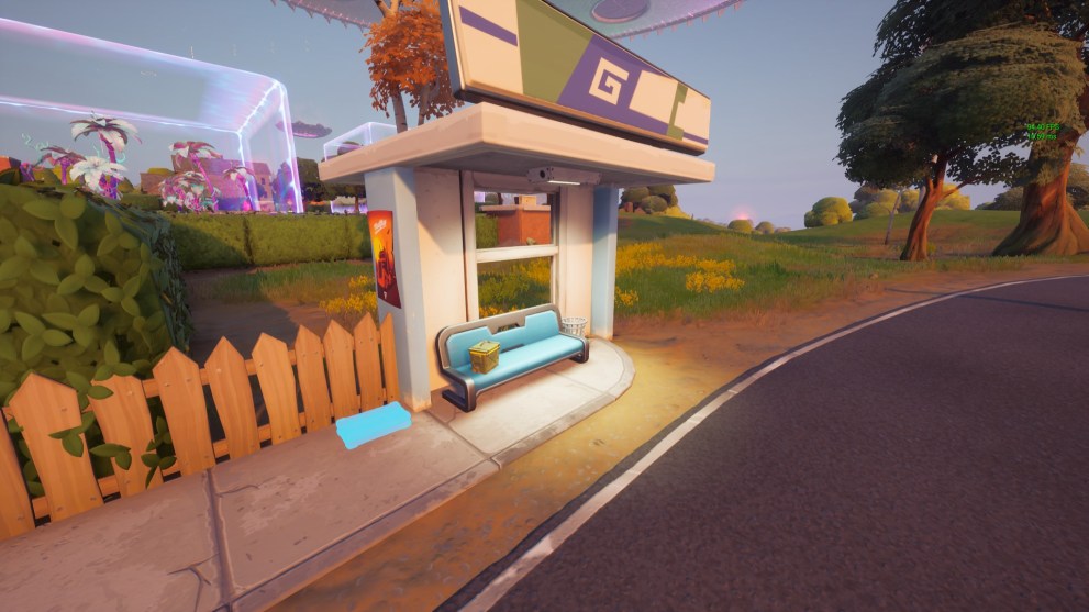 fortnite secret documents bus stop