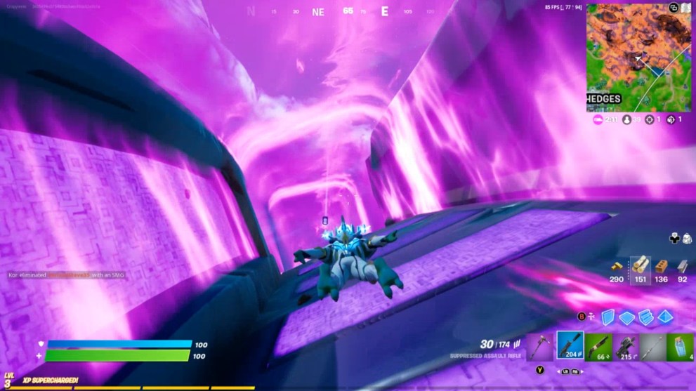 fortnite mesmerizing violet bottles