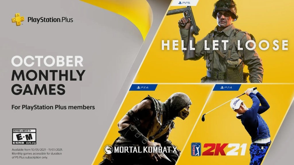 playstation plus october 2021