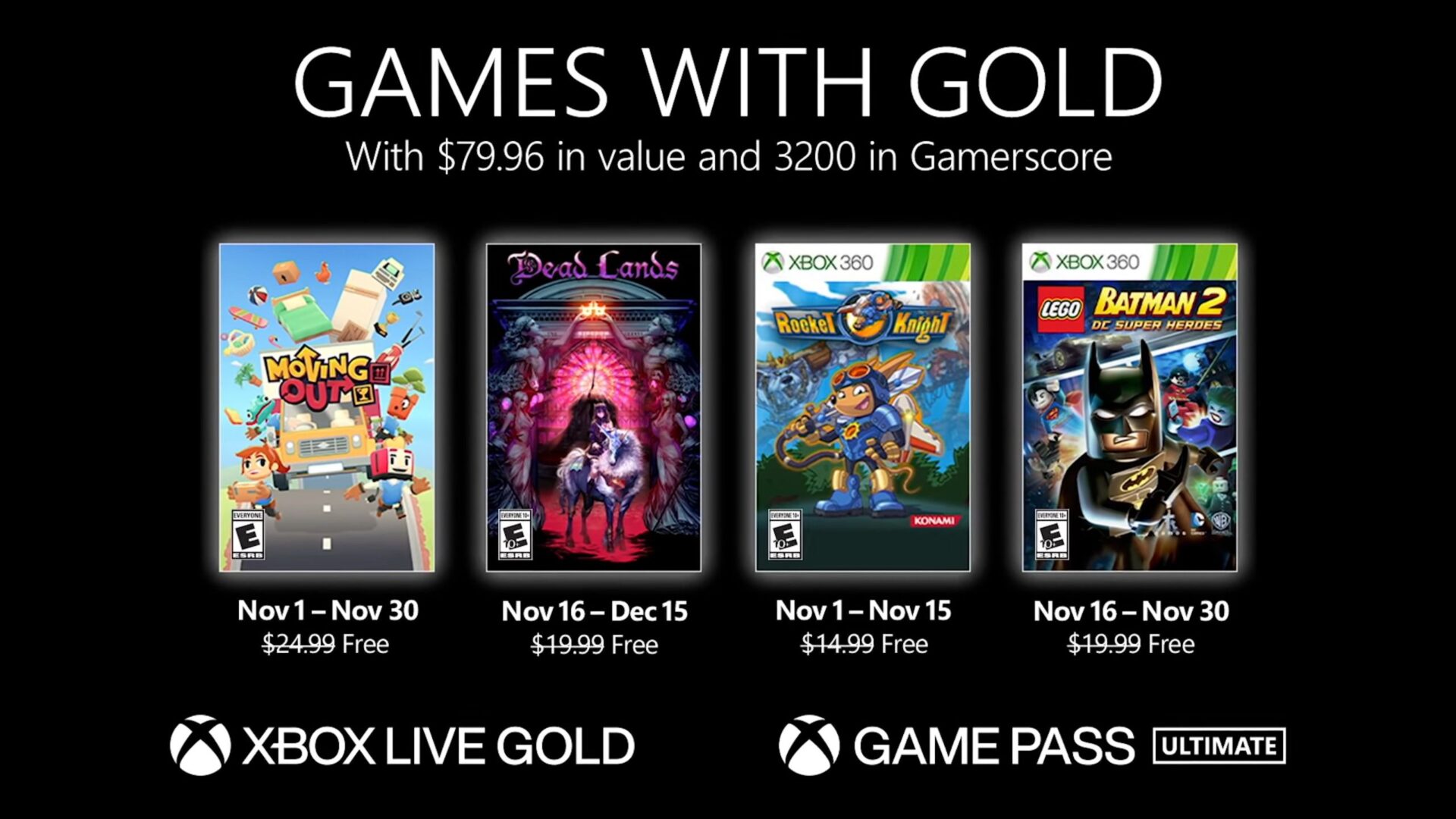 Xbox Games With Gold