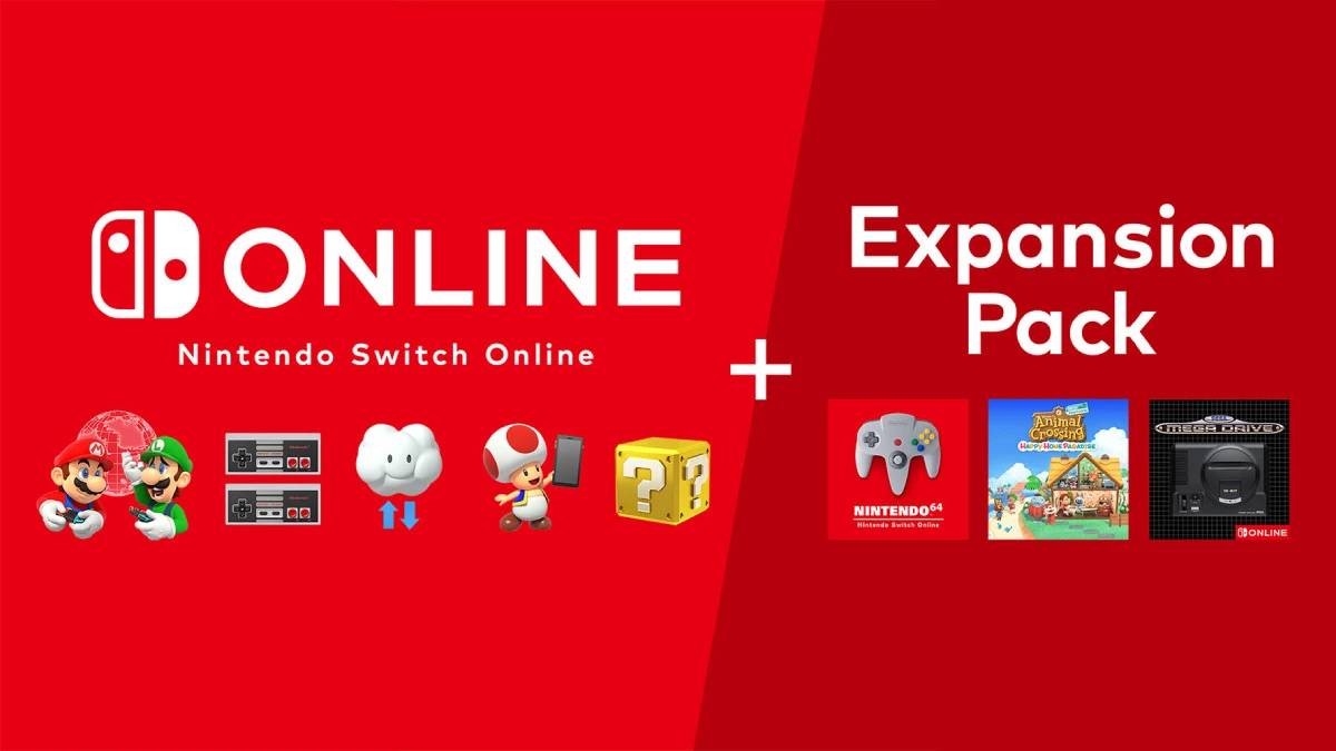 nintendo switch online expansion pack