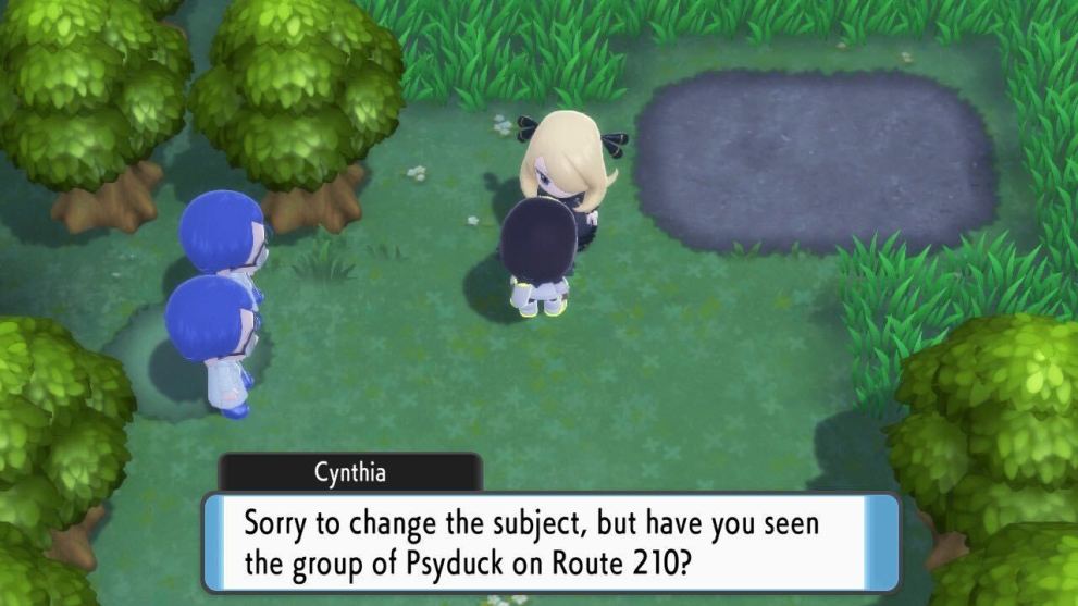 Cynthia Psyduck Route 210 Medicine