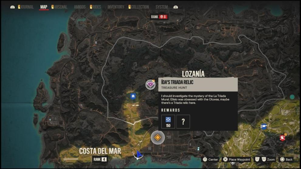 far cry 6 ida triada relic location