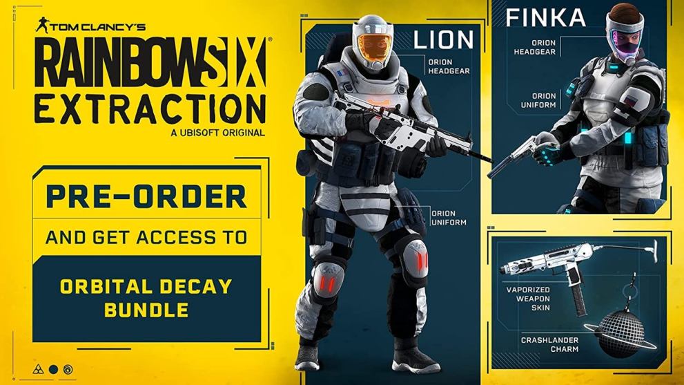 Rainbow six extraction preorder dlc