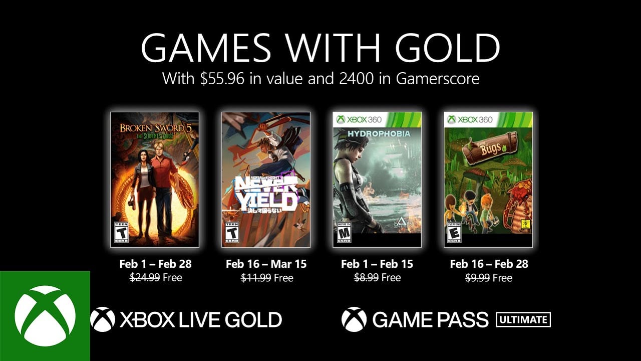 Xbox Games with Gold