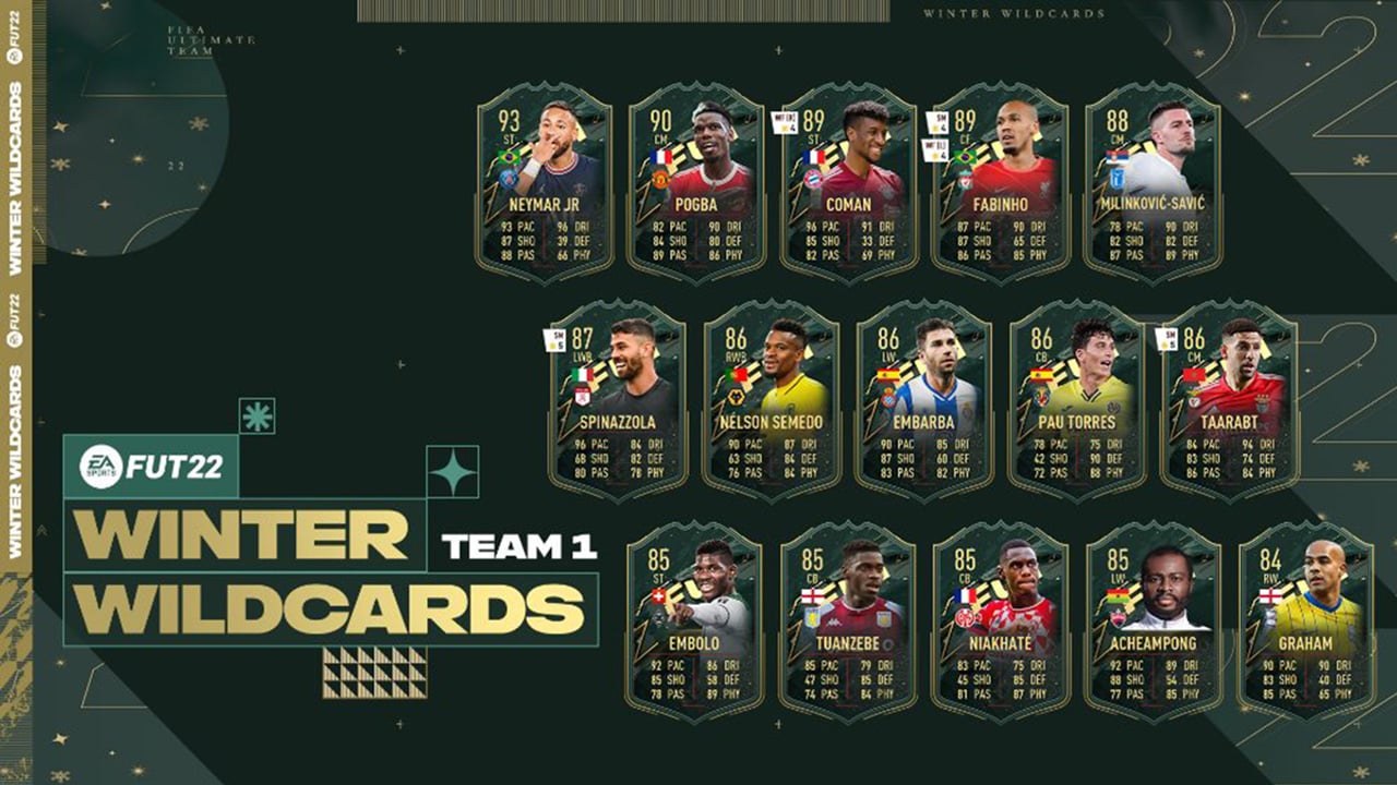 fifa 22 winter wildcard tokens