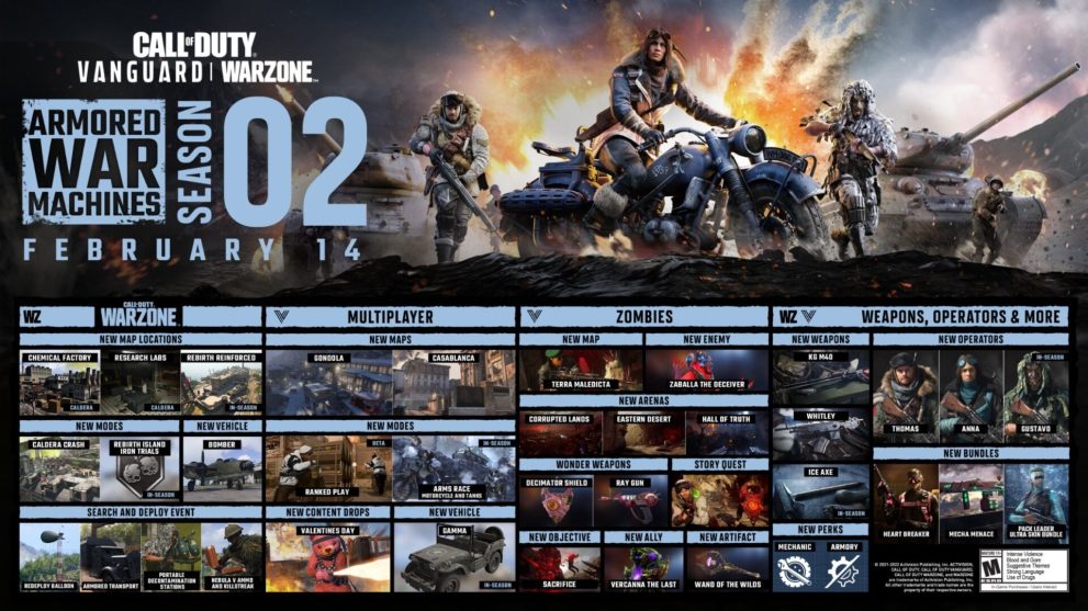 Call of Duty Warzone Pacific Season 2 will come with a ton of content.